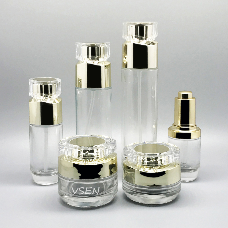 心悅化妝品玻璃瓶黑色 馨悅化妝品套裝瓶 120ml精(圖7)
